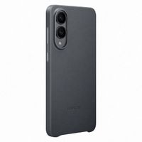 Samsung Original Coque KindSuit en Cuir Végan Samsung Galaxy S25 Edge - Noir