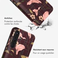 Selencia Coque arrière Vivid avec MagSafe Samsung Galaxy S25 - Autumn Muse