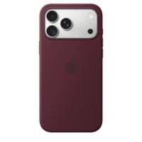 Apple Coque en silicone avec MagSafe Apple iPhone 18 Pro Max - Burgundy