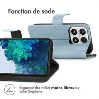 imoshion Étui de télephone portefeuille de luxe Xiaomi 17 - Bleu clair