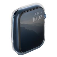Uniq 2x Coque Glase Softcase Apple Watch 7 / 8 / 9 - 41 mm - Clear / Smoke