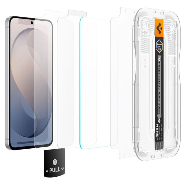 Spigen EZ Fit Glas.tR avec plateau d'installation - 1 pack Samsung Galaxy S26 FE