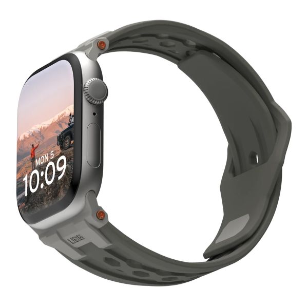 UAG Bracelet Monarch en silicone Apple Watch | 44/45/46/49 mm - Olive