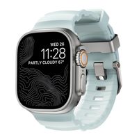 Nomad Bracelet Rocky Point Apple Watch | 44/45/46/49 mm - Icy Blue Glow TItanium