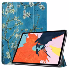 imoshion Coque tablette Design Trifold Apple iPad Air 11 pouces (2026) M4 / (2025) M3 / (2024) M2 / Air 5 (2022) / Air 4 (2020) - Green Plant