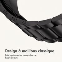 imoshion Bracelet acier Apple Watch | 44/45/46/49 mm - Noir