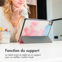 imoshion Coque tablette Design Trifold Apple iPad 6 (2018) 9.7 pouces / iPad 5 (2017) 9.7 pouces / Air 2 (2014)/Air 1 (2013) - Sky