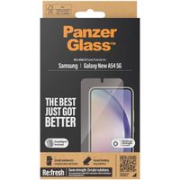 PanzerGlass Film de protection d'écran anti-bactérien Refresh Ultra-Wide Fit Samsung Galaxy A55