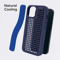 Callbuddy Coque avec strap Apple iPhone 17e / 16e / 15 / 14 / 13 - Deep Marine