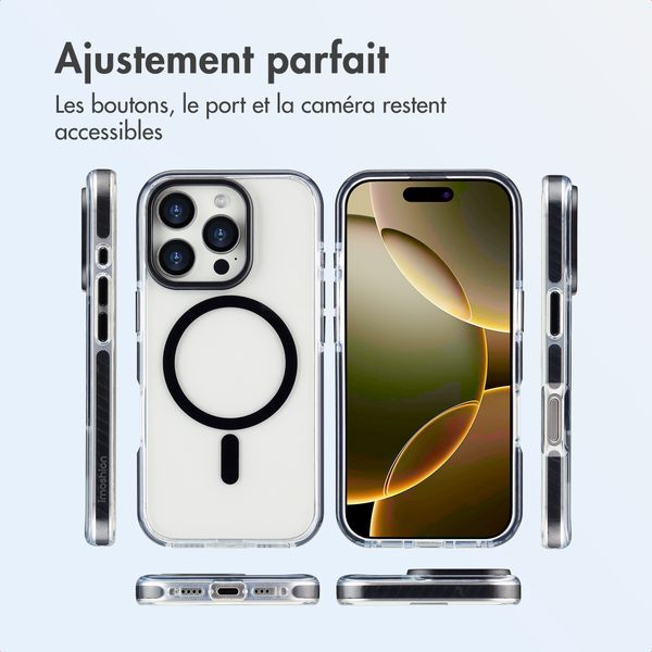 imoshion Coque Combat MagSafe Apple iPhone 16 Pro - Noir