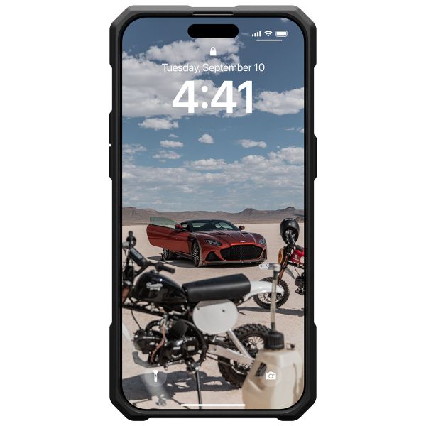 UAG Coque arrière Monarch Pro Apple iPhone 15 Pro Max - Carbon Fiber