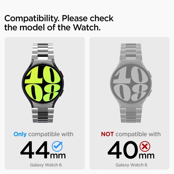 Spigen Lunette Tune Samsung Galaxy Watch 6 - 44 mm - Noir