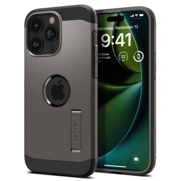 Spigen Coque Tough Armor MagSafe Apple iPhone 15 Pro - Gunmetal