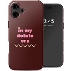 Selencia Coque arrière Vivid avec MagSafe Apple iPhone 16 - Delulu