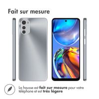 Accezz Coque Clear Motorola Moto E32 / E32s - Transparent