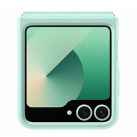 Samsung Original Coque KindSuit en Cuir Végan Samsung Galaxy Z Flip 6 / Flip 7 FE - Mint