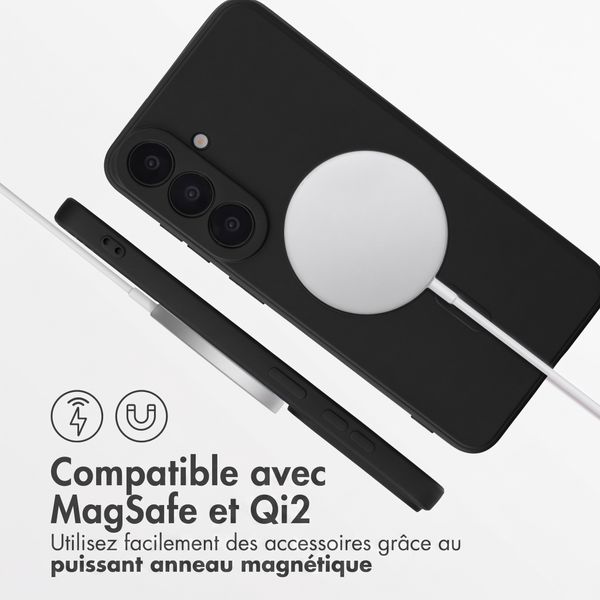 imoshion Coque Couleur avec MagSafe Samsung Galaxy S26 FE - Noir