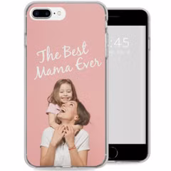 Concevez votre propre coque transparente Apple iPhone 8 Plus / 7 Plus - Transparent