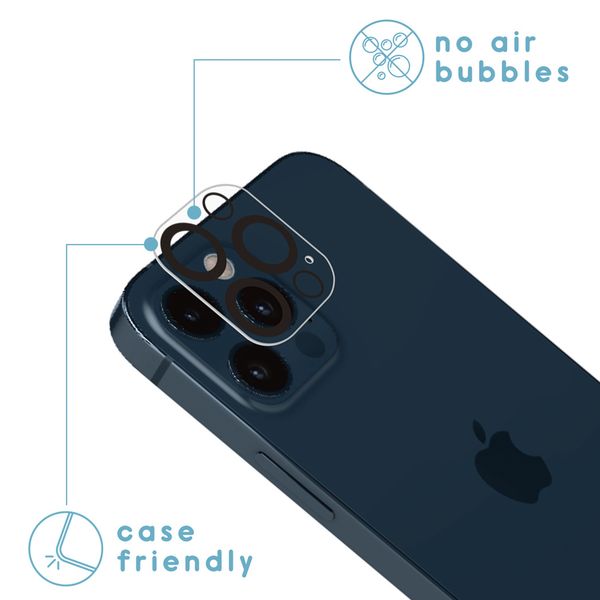 imoshion Protection Caméra en verre trempé 2 Pack Apple iPhone 12 Pro