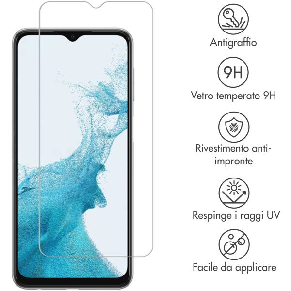 Selencia Protection d'écran en verre trempé Samsung Galaxy A23 (5G)