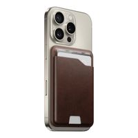 Nomad Portefeuille Mag en cuir avec Apple Find My Tracking - Brown