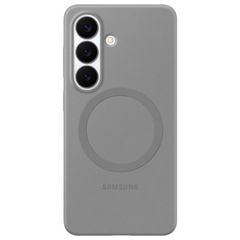 Samsung Coque arrière magnétique en silicone Samsung Galaxy S26 Plus - Gray