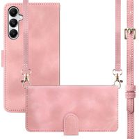 imoshion Etui de télephone portefeuille avec cordon Samsung Galaxy A15 (5G/4G) - Rose