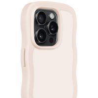 Holdit Coque Wavy Apple iPhone 15 Pro Max - Light Beige