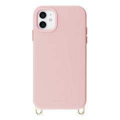 Selencia Coque arrière Rivièra avec MagSafe avec crochets amovibles Apple iPhone 11 - Sorbet Pink