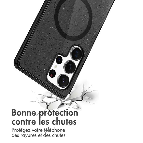 imoshion Coque Pailletée avec MagSafe Samsung Galaxy S25 Ultra - Glitter Noir