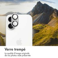 imoshion Protection Caméra en verre trempé 2 Pack Apple Apple iPhone 17 - Silver