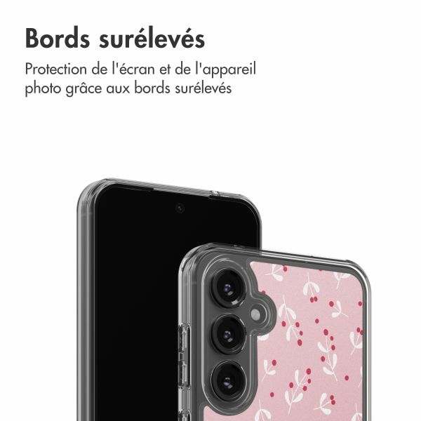 imoshion Coque Design Samsung Galaxy S23 FE - Berries Blush