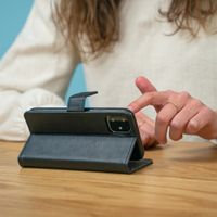 imoshion Étui de télephone portefeuille de luxe Samsung Galaxy A72 - Noir