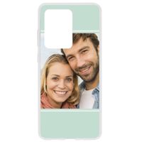 Concevez votre propre coque transparente Samsung Galaxy S20 Ultra - Transparent