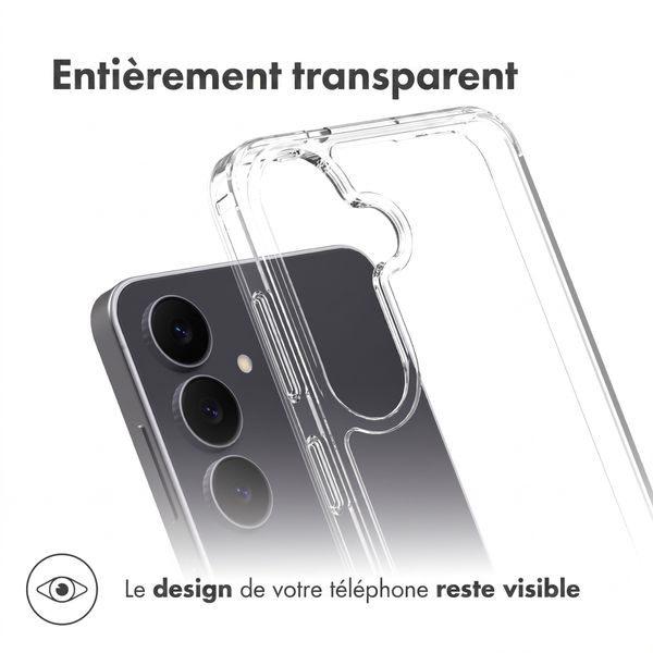 Accezz Coque Xtreme Impact Samsung Galaxy S26 FE - Transparent