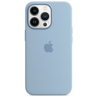 Apple Coque en silicone MagSafe Apple iPhone 13 Pro - Blue Fog