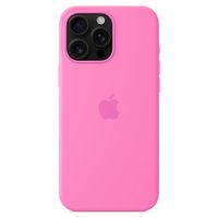 Apple Coque en silicone MagSafe Apple iPhone 16 Pro Max - Peony Pink