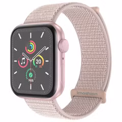 imoshion Bracelet en nylon Apple Watch | 44/45/46/49 mm - Light Pink