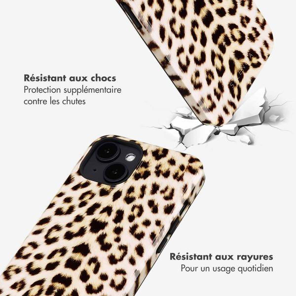 Selencia Coque arrière Vivid avec MagSafe Apple iPhone 14 - Wild Leo