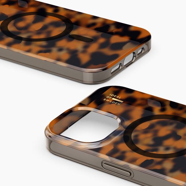 iDeal of Sweden Coque Clear MagSafe Apple iPhone 17e / 16e / 15 / 14 / 13 - Tortoise