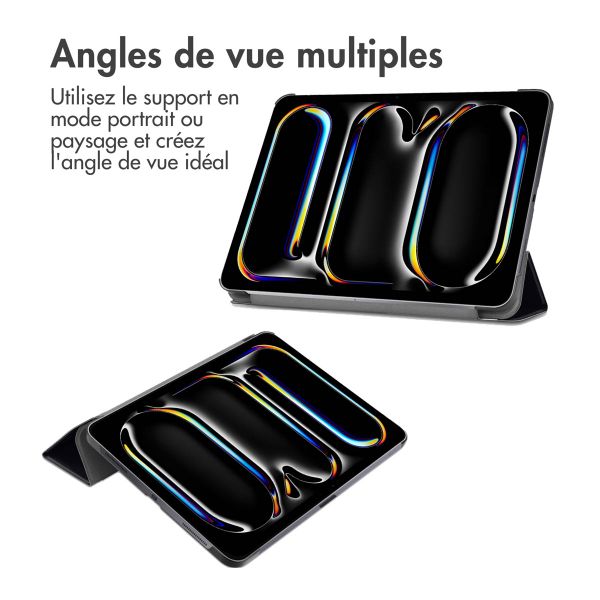 imoshion Coque tablette Design Trifold Apple iPad Pro 13 (2025) M5 / (2024) M4 - Don't touch