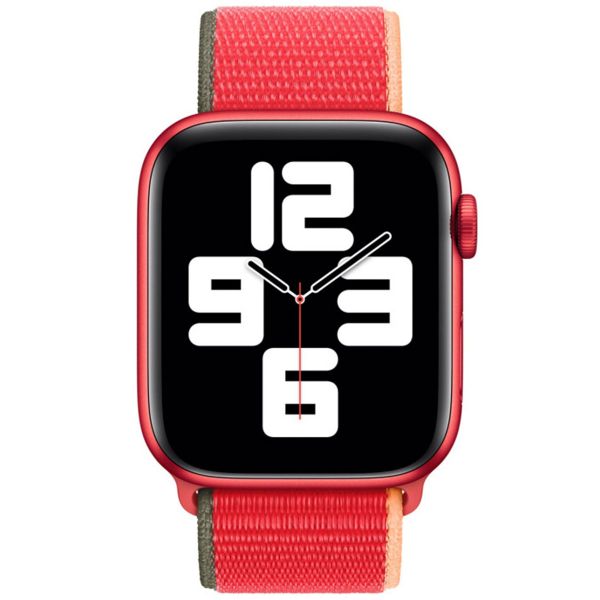 Apple Bracelet Sport Loop Apple Watch | 44/45/46/49 mm - Red & Colour