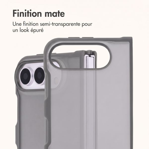 imoshion Coque Color Guard Apple iPhone Duo - Gris