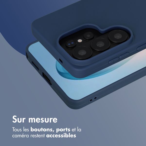 imoshion Coque Couleur Samsung Galaxy S26 Ultra - Bleu foncé