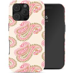 Selencia Coque arrière Vivid avec MagSafe Apple iPhone 16 Pro Max - Paisley Blush