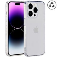 Accezz Coque Clear 100% recyclée Apple iPhone 14 Pro - Transparent