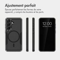 imoshion Coque arrière avec MagSafe Samsung Galaxy S25 / S24 - Noir