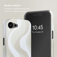 Selencia Coque arrière Vivid avec MagSafe Apple iPhone 17e / 16e - Desert Waves Beige
