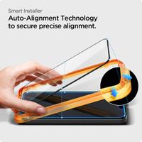 Spigen Protection d'écran en verre trempé AlignMaster Cover Apple iPhone 15