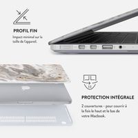 Burga Coque Rigide Apple MacBook Pro 14 pouces (2021 / 2023 M3 chip / 2024 M4 chip / 2025 M5 chip) - Snowstorm